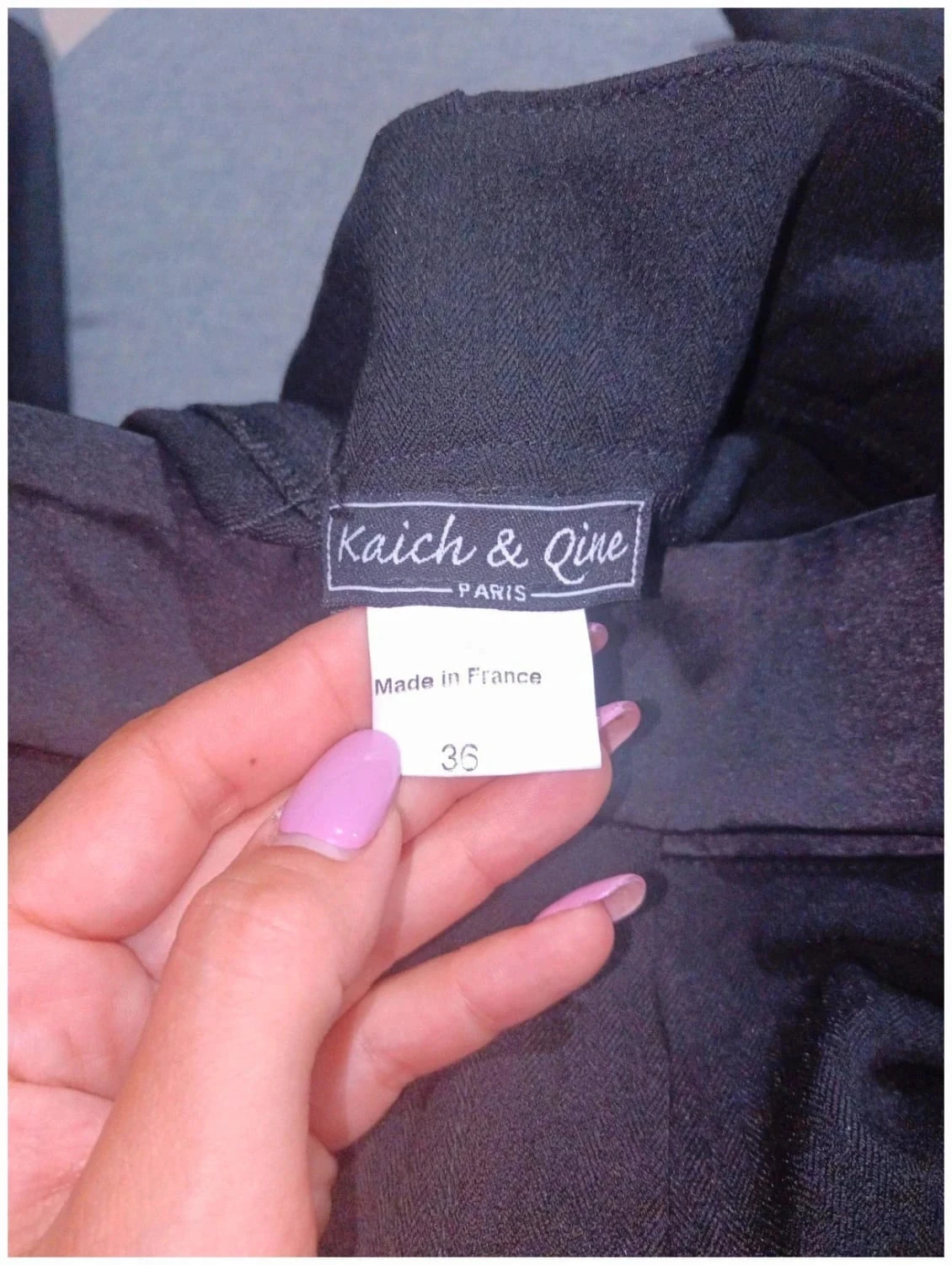 Zwart Kaich&Qine broek C42 36 – photo 3